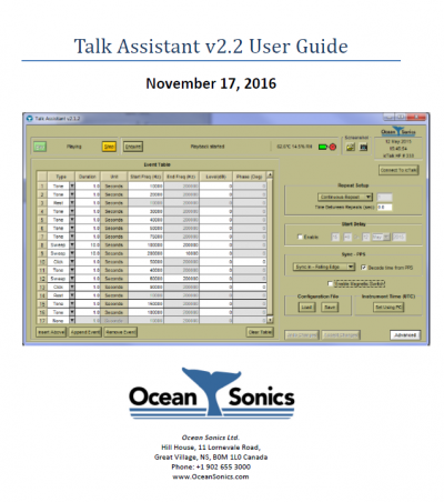 Talk Assistant User Guide